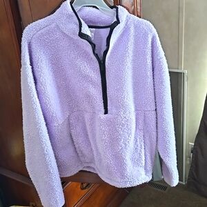 Crewneck w/half zip xxl